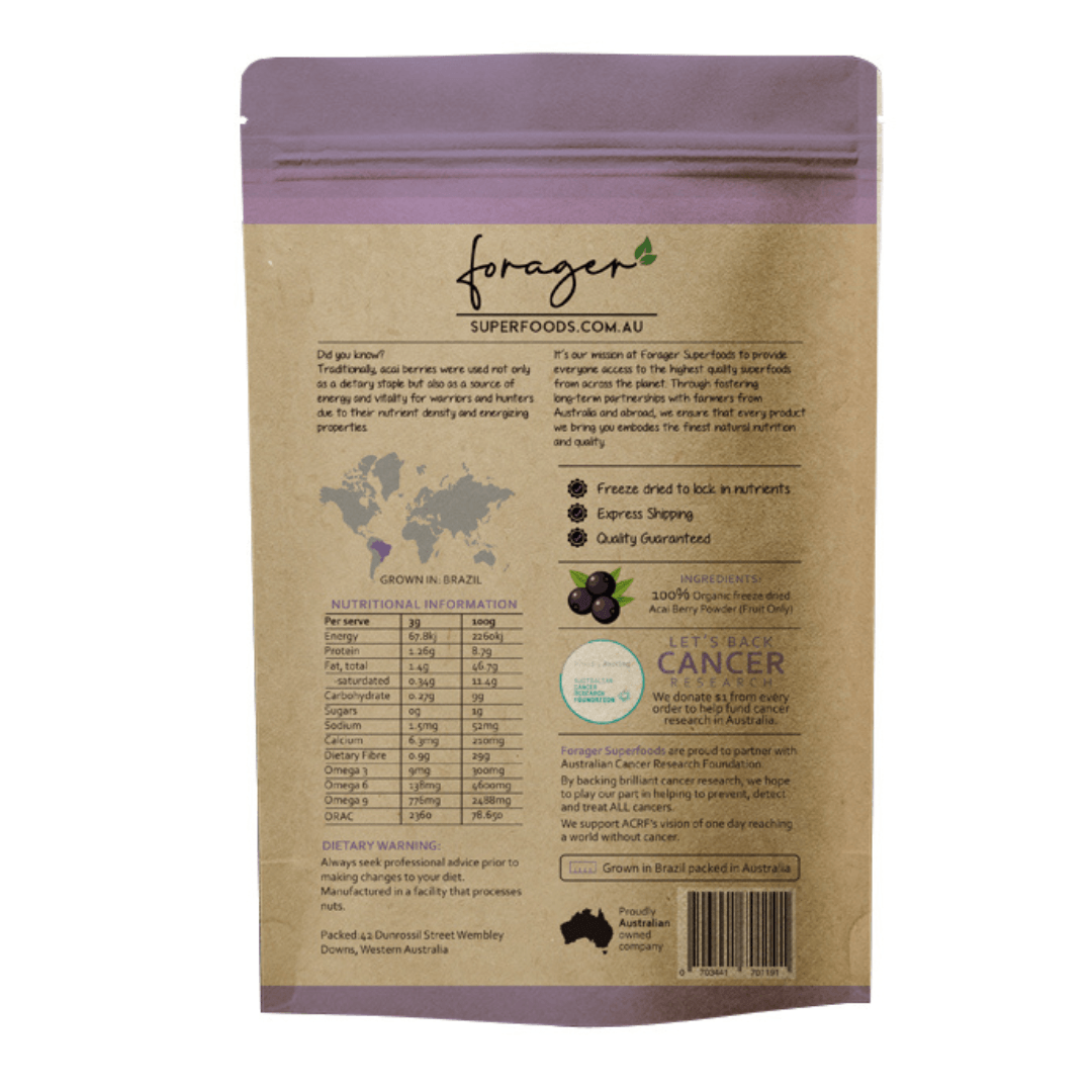 Acai Berry | 200g - Forager Superfoods